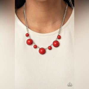 Primatically Pop-tastic Red Necklace (313)
